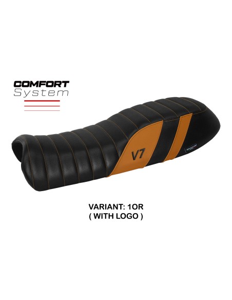 Housse de selle compatible Moto Guzzi V7 modèle Davis comfort system