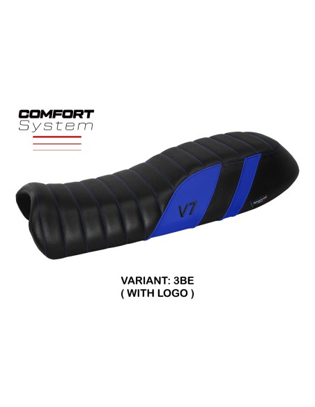 Funda de asiento compatible Moto Guzzi V7 modelo Davis comfort system