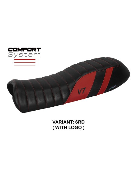Seat cover compatible Moto Guzzi V7 Davis comfort system model