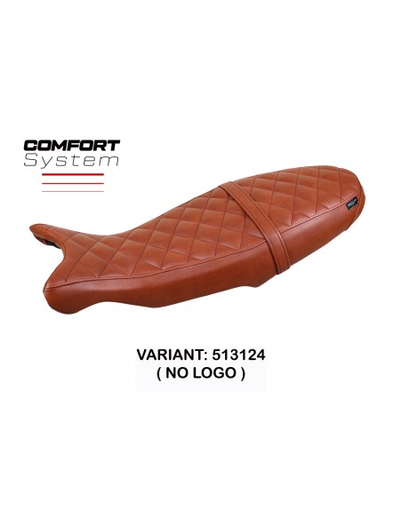 Housse de selle compatible BMW R 1200 NINE T (14-22) modèle Sivas comfort system