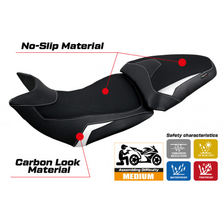 Sitzbezug kompatibel Ducati Multistrada V2 (21-22) Modell Haria