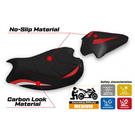 Rivestimento sella compatibile Ducati Panigale V2 (20-22) modello Galati ultragrip