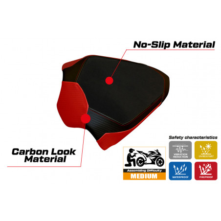 Funda de asiento de pasajero para Ducati Panigale V4 (18-22) modelo Cancun 2