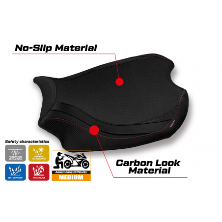 Seat cover compatible Ducati Panigale V4 (18-22) Mahileu model