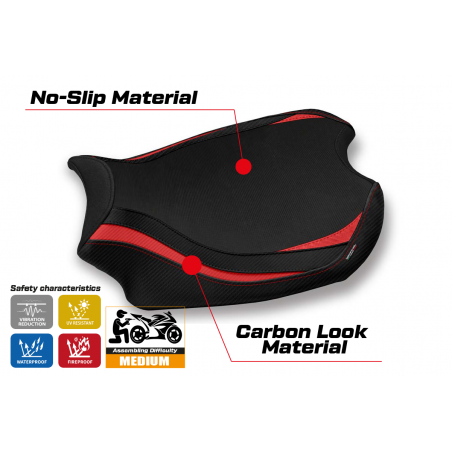 Seat cover compatible Ducati Panigale V4 (18-22) Mahileu model
