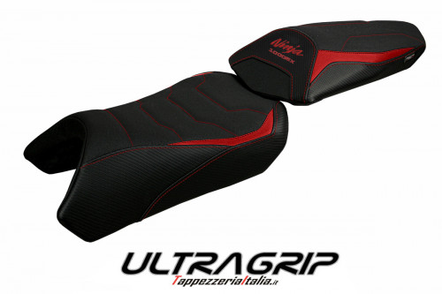 Funda de asiento compatible con Kawasaki Ninja 1000 SX (20-22) modelo Arusha ultragrip