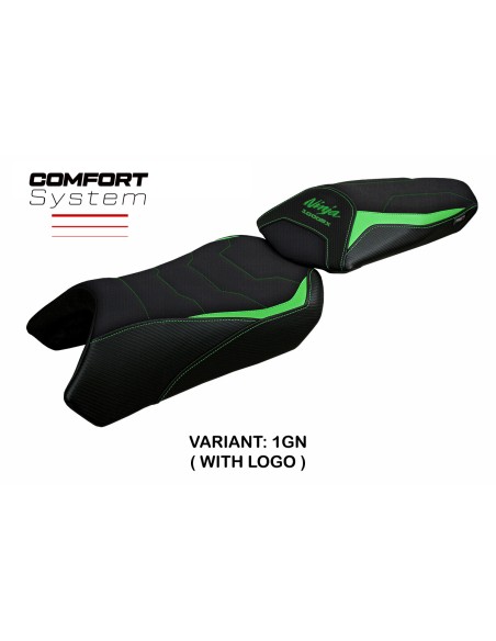 Seat cover compatible Kawasaki Ninja 1000 SX (20-22) Arusha comfort system model