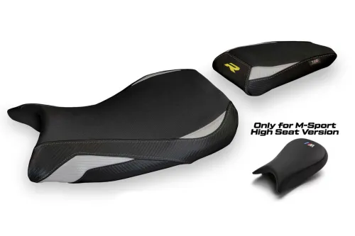 Housse de selle compatible BMW S 1000 R (21-23) modèle Petra