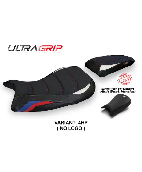 Housse de selle compatible BMW S 1000 R (21-23) modèle Petra ultragrip
