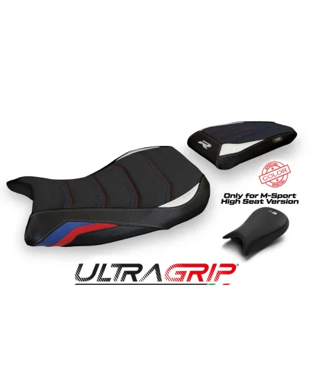 Funda de asiento compatible BMW S 1000 R (21-23) modelo Petra ultragrip