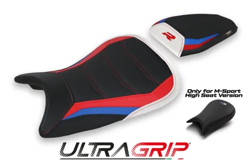 Funda de asiento compatible BMW S 1000 R (21-23) modelo Petra hp ultragrip