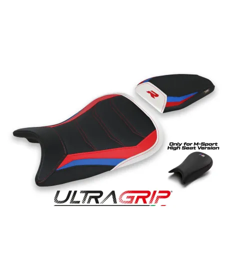 Housse de selle compatible BMW S 1000 R (21-23) modèle Petra hp ultragrip