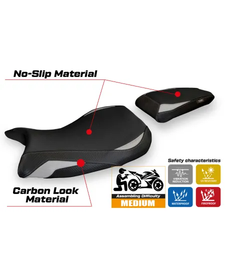 Seat cover compatible BMW S 1000 R (21-23) Laiar model