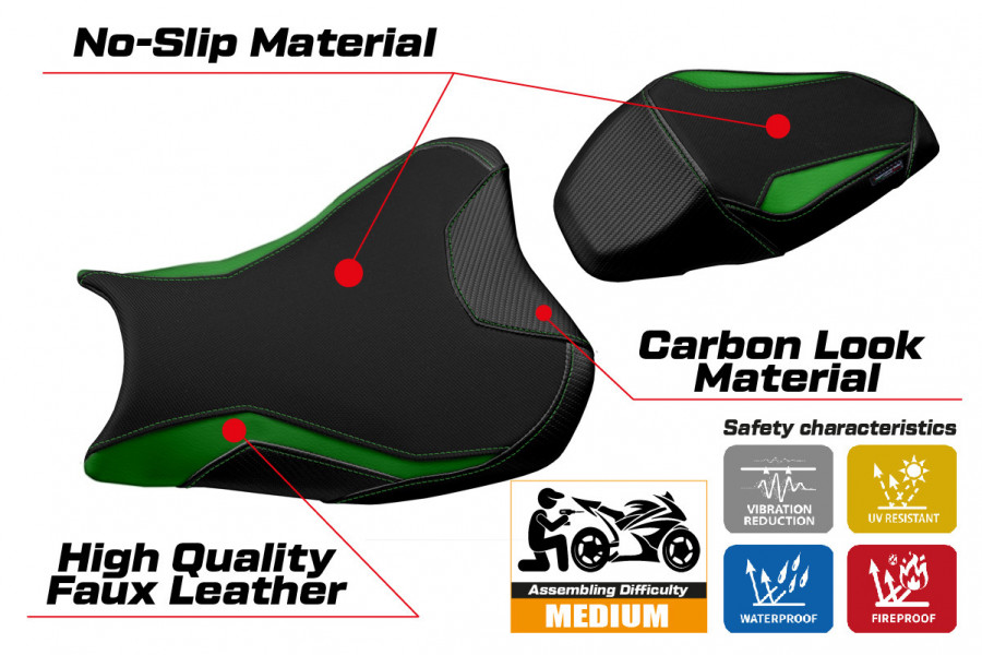 Seat cover compatible Kawasaki Z 900 (17-22) Suhl 1 model