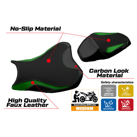 Seat cover compatible Kawasaki Z 900 (17-22) Suhl 1 model