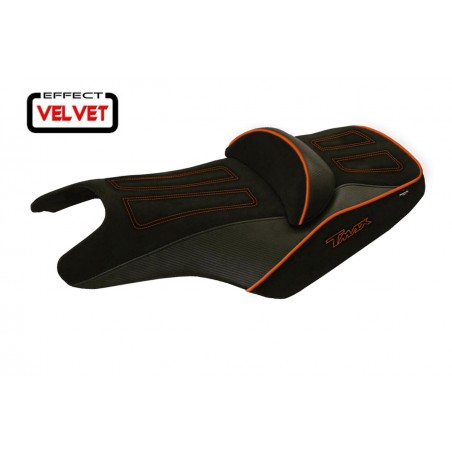 Housse de selle compatible Yamaha T-Max (08-16) modèle Aloi 1 velvet