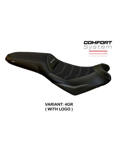 Seat cover compatible Kawasaki Versys 650 (07-22) Nasir comfort system model
