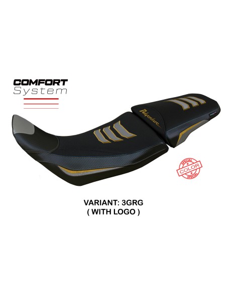 Seat cover compatible Honda Africa Twin 1100 (20-22) model Deline special color comfort system