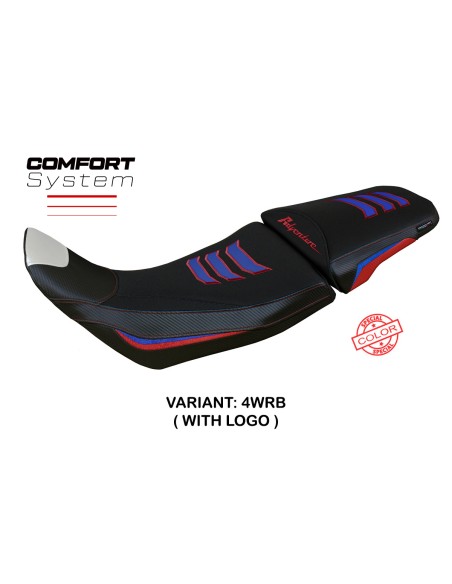 Housse de selle compatible Honda Africa Twin 1100 (20-22) modèle Deline special color comfort system