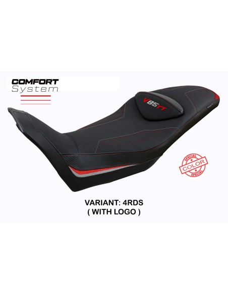 Seat cover compatible Moto Guzzi V85 TT (19-22) Everett comfort system model