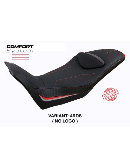 Funda de asiento compatible Moto Guzzi V85 TT (19-22) modelo Everett comfort system
