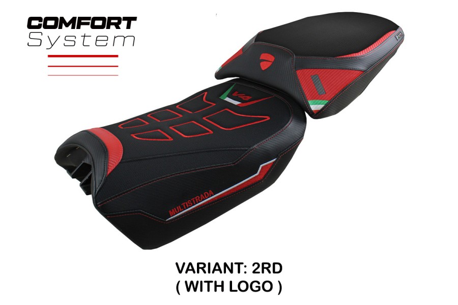 Seat cover compatible Ducati Multistrada V4 (2022) Safi comfort system model