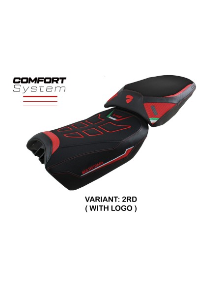 Housse de selle compatible Ducati Multistrada V4 (2022) modèle Safi comfort system