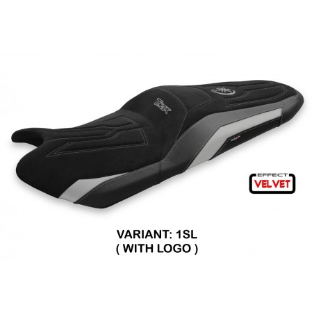 Housse de selle compatible Yamaha T-Max (17-20) modèle Scrutari 2 velvet