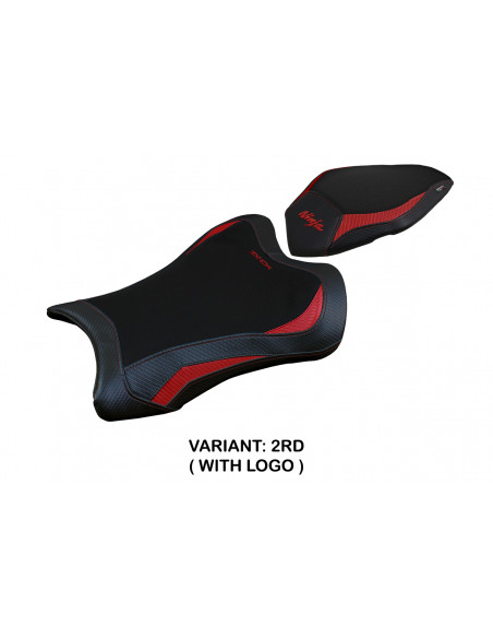 Funda de asiento compatible con Kawasaki Ninja ZX 10 R (21-22) modelo Dexter