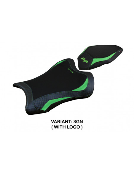 Housse de selle compatible Kawasaki Ninja ZX 10 R (21-22) modèle Dexter