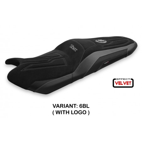 Housse de selle compatible Yamaha T-Max (17-20) modèle Scrutari 2 velvet