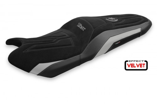 Housse de selle compatible Yamaha T-Max (17-20) modèle Scrutari 2 velvet