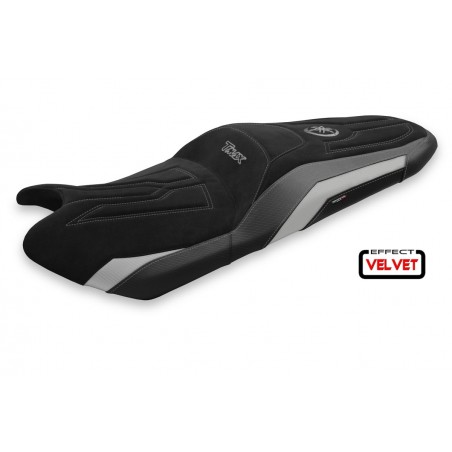 Housse de selle compatible Yamaha T-Max (17-20) modèle Scrutari 2 velvet