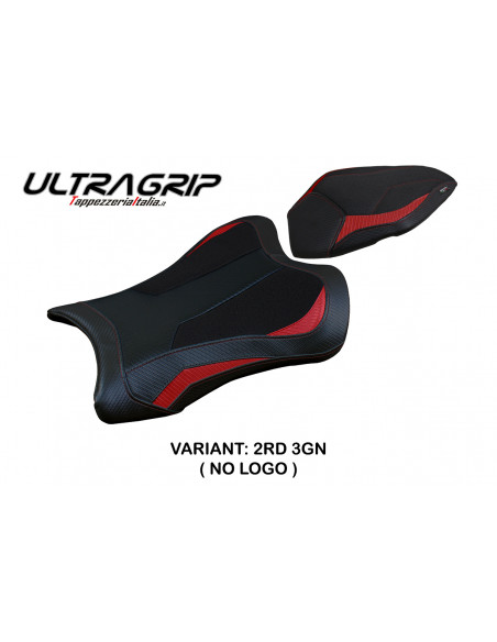 Housse de selle compatible Kawasaki Ninja ZX 10 R (21-22) modèle Dexter Ultragrip