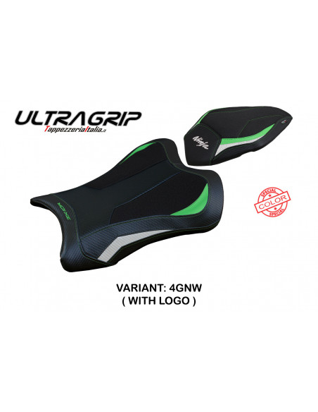 Housse de selle compatible Kawasaki Ninja ZX 10 R (21-22) modèle Dexter Ultragrip