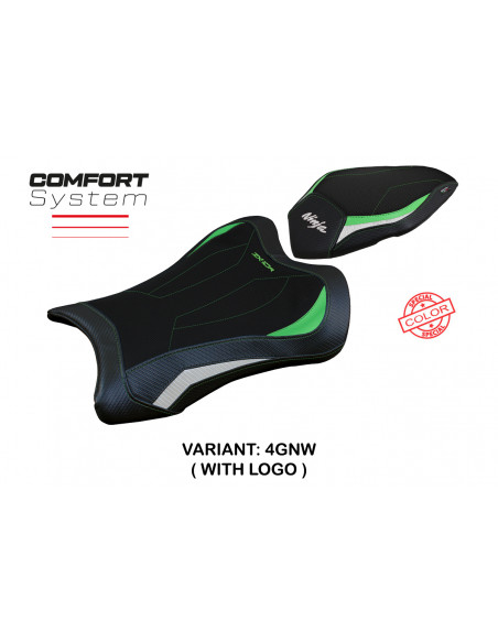 Housse de selle compatible Kawasaki Ninja ZX 10 R (21-22) modèle Dexter Comfort System
