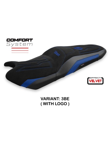 Funda de asiento compatible con Yamaha T-Max (17-20) modelo Scrutari 2 velvet comfort system