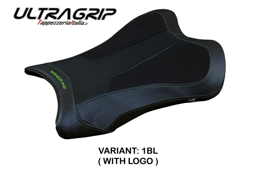 Funda de asiento compatible con Kawasaki Ninja ZX 10 RR (21-22) modelo Garen Ultragrip