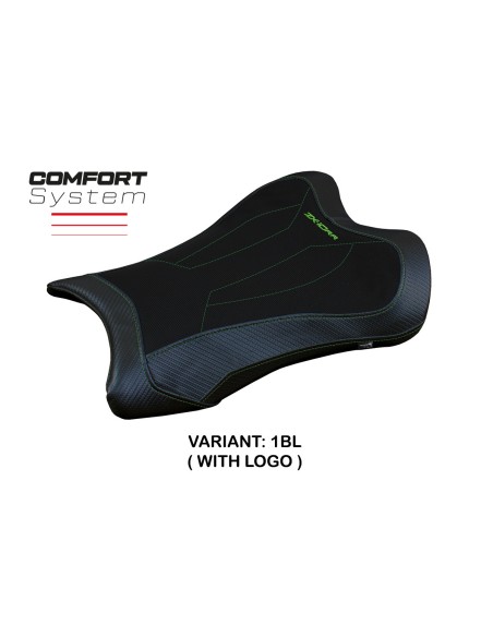 Funda de asiento compatible con Kawasaki Ninja ZX 10 RR (21-22) modelo Garen Comfort System
