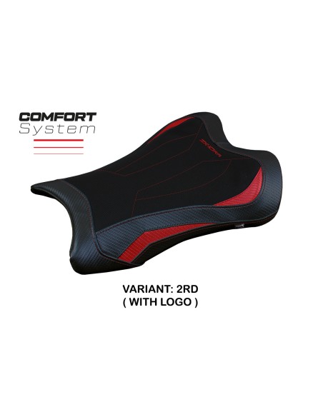 Housse de selle compatible Kawasaki Ninja ZX 10 RR (21-22) modèle Garen Comfort System