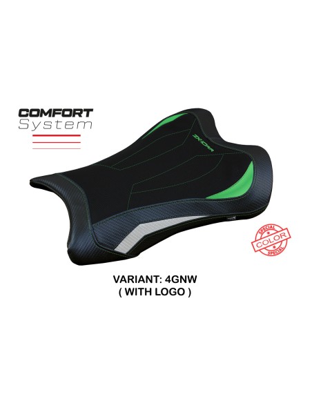 Housse de selle compatible Kawasaki Ninja ZX 10 RR (21-22) modèle Garen Comfort System