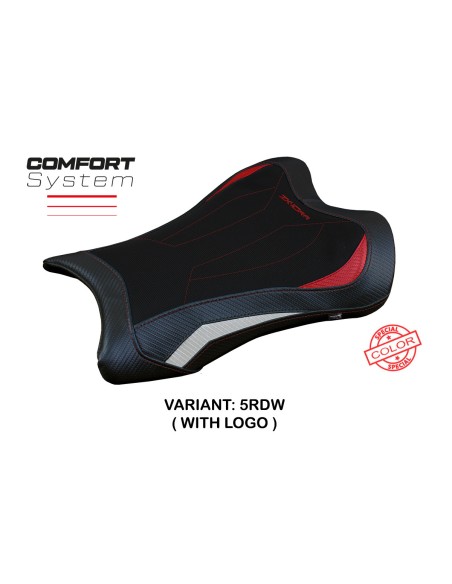 Funda de asiento compatible con Kawasaki Ninja ZX 10 RR (21-22) modelo Garen Comfort System