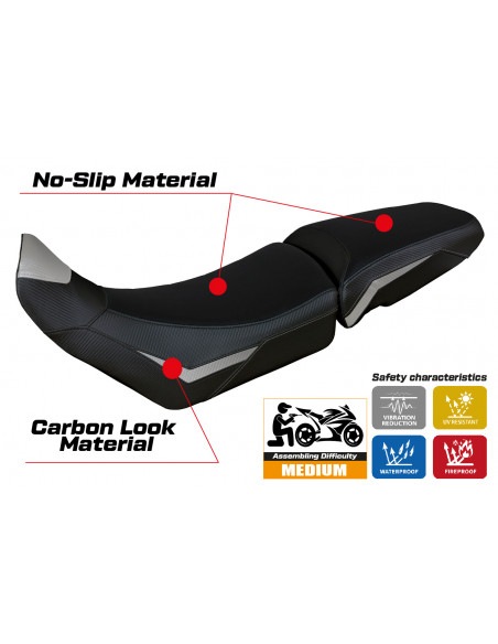 Seat cover compatible Triumph Tiger 900 (20-22) Dover model