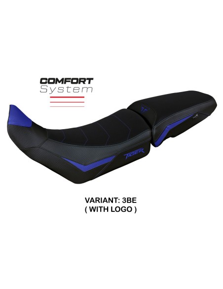 Funda de asiento compatible con Triumph Tiger 900 (20-22) modelo Dover Comfort System