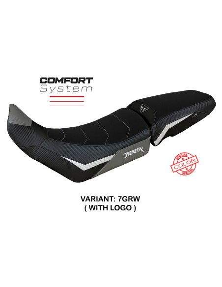 Funda de asiento compatible con Triumph Tiger 900 (20-22) modelo Dover Comfort System