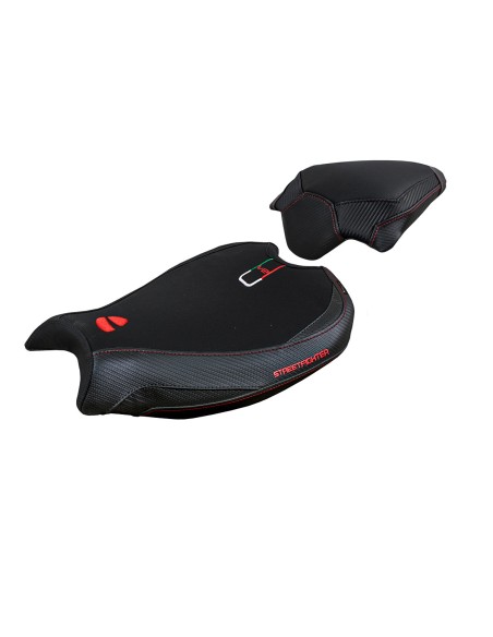 Housse de selle compatible Ducati Streetfighter V2 (2022) modèle Mina