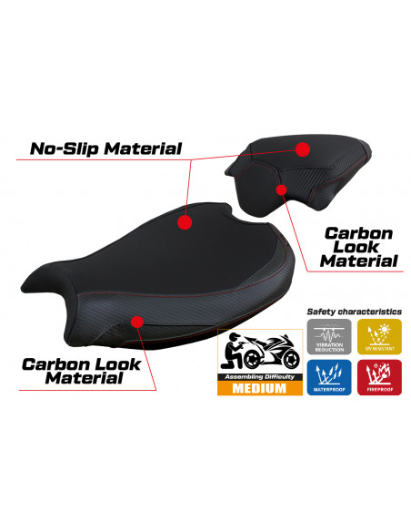Seat cover compatible Ducati Streetfighter V2 (2022) Mina model