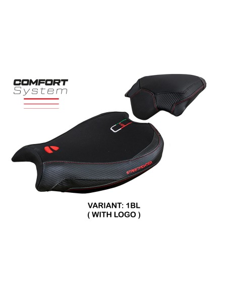 Seat cover compatible Ducati Streetfighter V2 (2022) Mina comfort system model