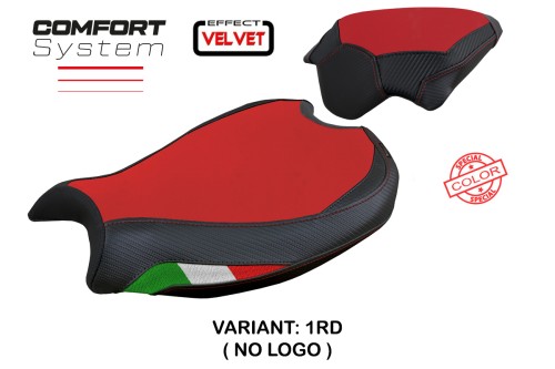 Seat cover compatible Ducati Streetfighter V2 (2022) Mina velvet comfort system model 2