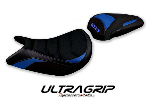 Funda de asiento compatible Suzuki GSX S 1000 (21-22) modelo Lindi ultragrip